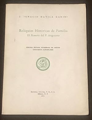 Reliquias Históricas De Familia. El Rosario Del P. Margil