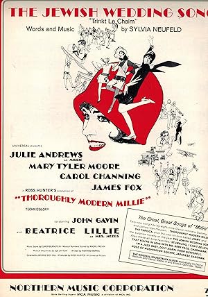 Jewish Wedding Song ( Trinkt Le Chaim ) Sheet Music from Thoroughly Modern Millie - Julie Andrews...