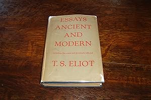 Essays Ancient and Modern (first printing)
