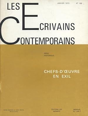 Les écrivains contemporains. N° 188. Série historique : Chefs-d'oeuvre en exil. (Tableaux du Louv...