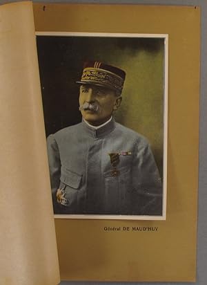 Général de Maud'huy. Gravure colorisée extraite de l'histoire illustrée de la guerre du droit, d'...