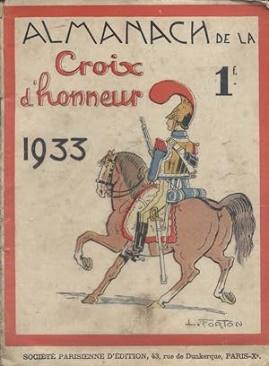 Almanach de la Croix d'Honneur 1933.