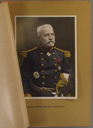 Général Curières de Castelnau. Gravure colorisée extraite de l'histoire illustrée de la guerre du...