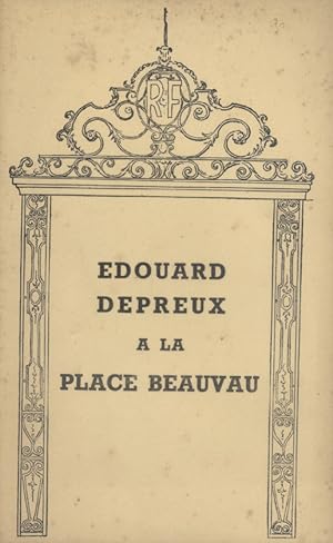 Edouard Depreux à la place Beauvau