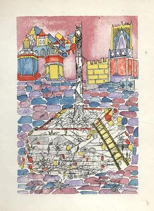 8 illustrations en couleurs illustrant : Sainte-Jeanne et Pygmalion de Bernard Shaw. Extraites de...