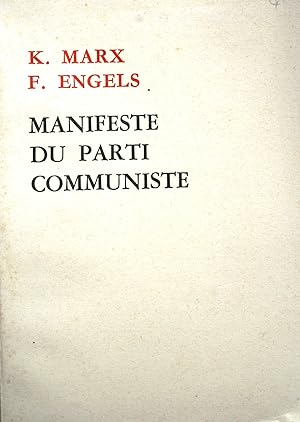 Manifeste du parti communiste. Vers 1970.