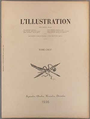 Table alphabétique de la revue L'Illustration. 1936, troisième volume. Tome CXCV : septembre à dé...