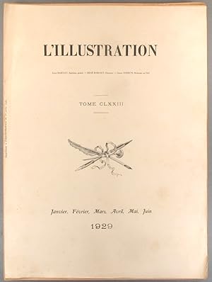 Table alphabétique de la revue L'Illustration. 1929, premier semestre. Tome CLXXIII : janvier à j...