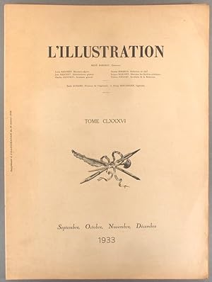 Table alphabétique de la revue L'Illustration. 1933, troisième volume. Tome CLXXXVI : septembre à...