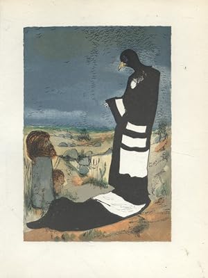 8 illustrations en couleurs illustrant : Théâtre de William Butler Yeats. Extraites de la collect...