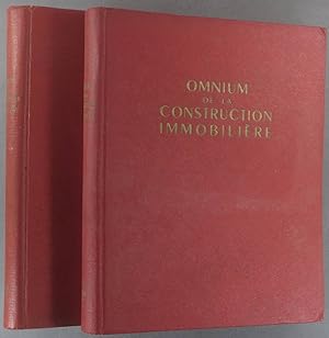 Omnium de la construction immobilière. Volumes 1 et 2 de l'édition de 1958. Matériaux et éléments...