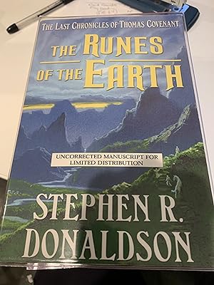 The Runes of the Earth: *Signed* ARC