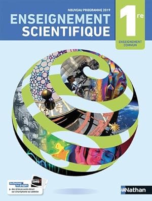 enseignement scientifique ; 1re ; enseignement commun (édition 2019)