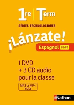 ¡lánzate! : espagnol ; 1re, terminale ; séries technologiques (édition 2020)