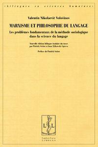 marxisme et philosophie du langage