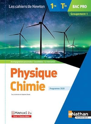 Physique-chimie 1re/Term Bac Pro - Groupement 1 - (Les cahiers de Newton) - Livre + licence élève