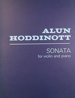 Sonata, Op.63, for Violin and Piano
