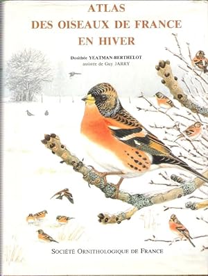 Atlas Des Oiseaux De France En Hiver . Complet De Sa Carte Transparente Indépendante .