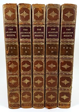 The Arabian Nights, In Five Volumes, Translated by the Reverend Edward Forster