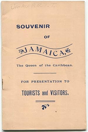 Souvenir of Jamaica, the Queen of the Caribbean [Jamaica Promotional Brochure with Railway Timeta...