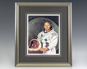 Neil Armstrong Signed Photograph.