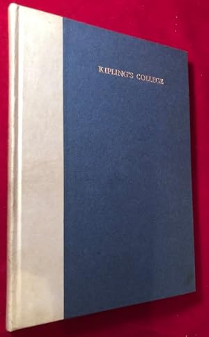 Kipling's College (LTD to 100 Copies / WITH CARPENTER'S PERSONAL BOOKPLATE)