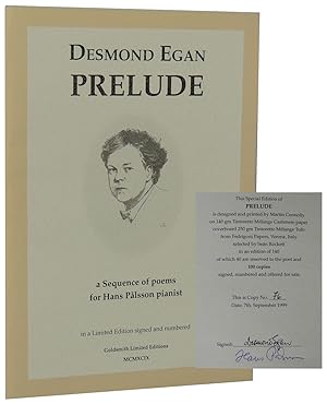 Prelude: A Sequence of Poems for Hans Pålsson Pianist