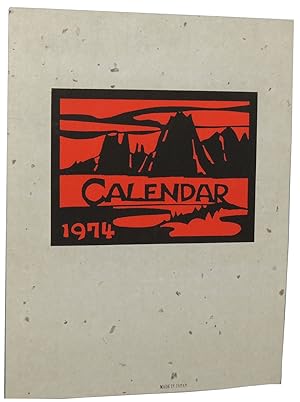 Kataezome Calendar 1974