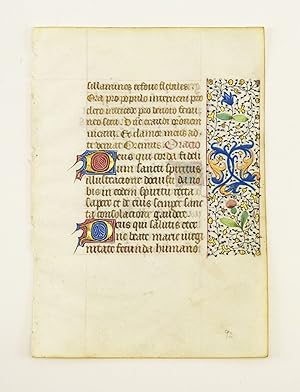 FROM AN ATTRACTIVE BOOK OF HOURS IN LATIN