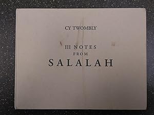 III NOTES FROM SALALAH