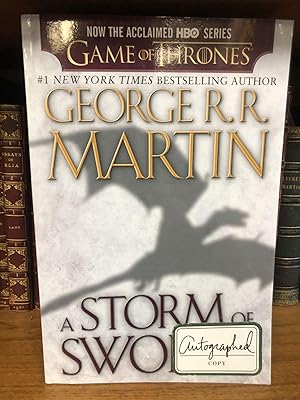 A STORM OF SWORDS [SIGNED]