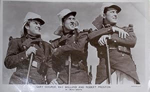 Gary Cooper, Ray Milland and Robert Preston in "Beau Geste".