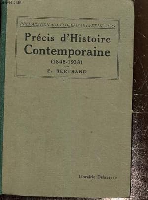 Précis d'histoire contemporaine (1848-1938)