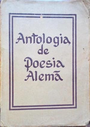 ANTOLOGIA DE POESIA ALEMÃ.