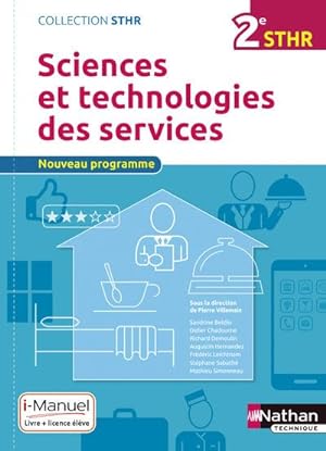 sciences et technologies des services ; 2ème ; STHR ; livre de l'élève + licence (édition 2016)