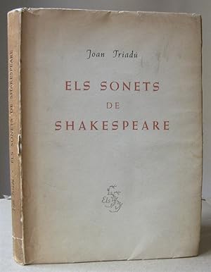 ELS SONETS DE SHAKESPEARE. Estudi i selecció d'interpretacions.