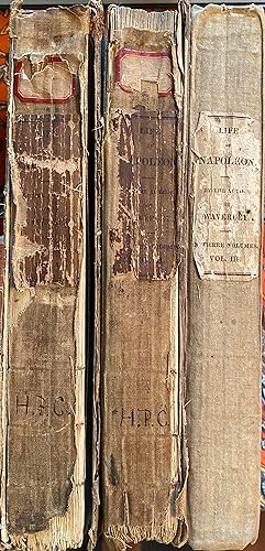 Three Volumes : Life of Napoleon Buonaparte