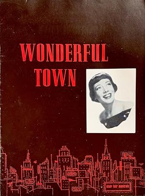 Wonderful Town [Souvenir program, signed and inscribed by actress Imogene Coca]