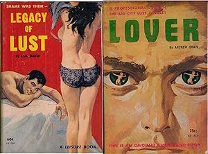 Lover / Legacy of Lust (2 vintage adult paperbacks)