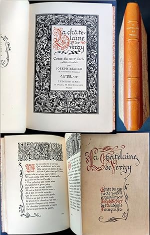 La Châtelaine de Vergy. Conte du XIIIe siècle publié et traduit par Joseph Bédier