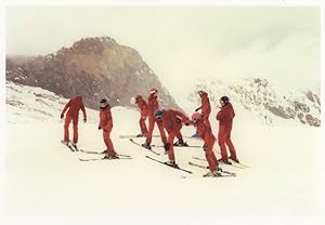 Jon Cardwell Skiers 1 Austria Hintertux Glacier Skiing Postcard