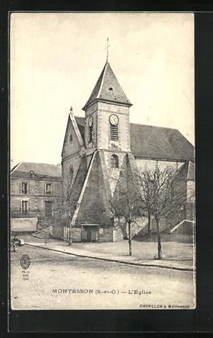 Carte postale Montesson, L`Eglise