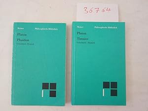 Phaidon. Übersetzt und herausgegeben von Barbara Zehnpfennig / Timaios. Herausgegeben, übersetzt,...
