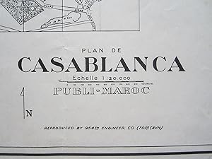 Plan de CasablancaReproduced by 954th Engineer Co. (TOP) (AVN)
