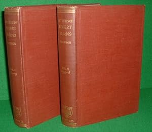 THE LETTERS OF ROBERT BURNS (Two Vol Set)