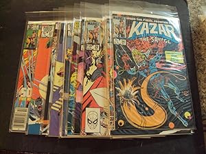 12 Iss Ka-Zar The Savage #7,22-23,25-31,33-34 Bronze/Copper Age Marvel Comics