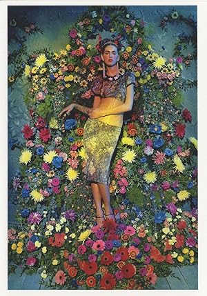 Sandrine Dulermo Michael Labica Frida Kahlo Italian Fashion Postcard