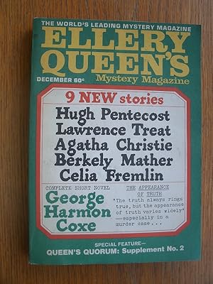 Ellery Queen's Mystery Magazine December 1968