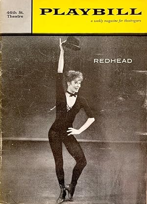 Redhead [signed by Gwen Verdon & signed and inscribed by Richard Kiley]