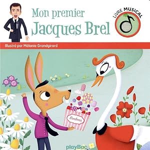 livre musical ; mon premier Jacques Brel